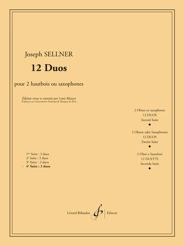 12 Duos. Volume 4 : 3 duos Visuel